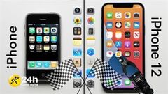  So sánh tốc độ giữa iPhone đời đầu và iPhone 12: Chỉ có thể nói công nghệ phát triển quá nhanh 