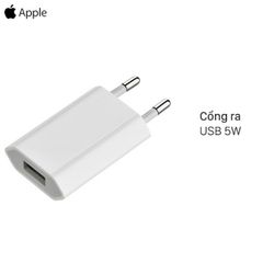  Adapter Sạc 5W cho iPhone/iPad/iPod Apple MGN13 Trắng 