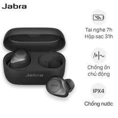  Tai nghe Bluetooth True Wireless Jabra Elite 85T Đen Titanum 