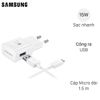 Bộ Adapter sạc kèm cáp Micro Samsung TA20HW