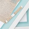 Dây da đồng hồ size 16mm Trắng L009-03-16