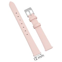  Dây da đồng hồ 12 mm be L011-01-12 