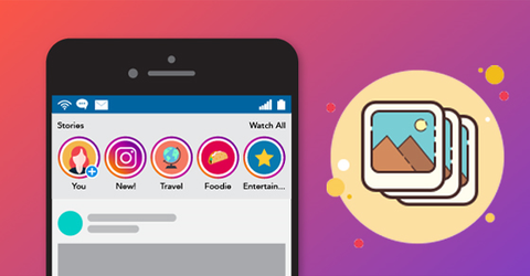 Cách đăng nhiều ảnh lên Story Instagram siêu nhanh, siêu đơn giản