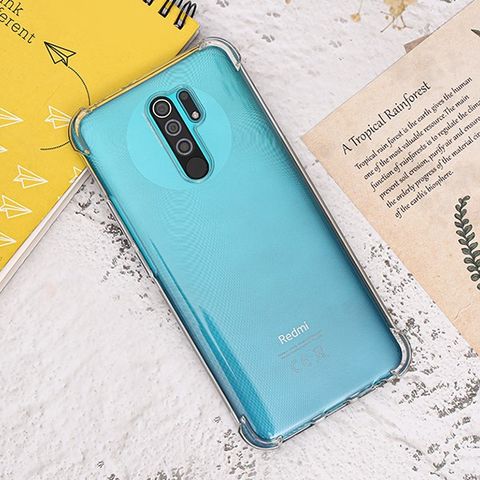 Ốp lưng Redmi 9 Nhựa dẻo Light Corner TPU Case COSANO Nude