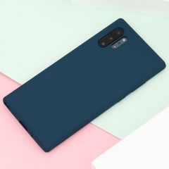  Ốp lưng Galaxy Note 10 Plus nhựa dẻo Liquid Silicone A JM Lục lam 