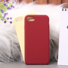  Ốp lưng iPhone 7/8 nhựa dẻo LIQUID SILICONE B JM Đỏ đô 