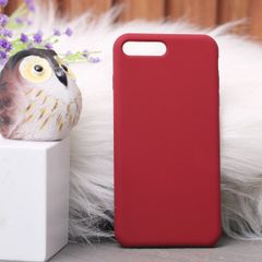  Ốp lưng iPhone 7 Plus/ 8 Plus nhựa dẻo LIQUID SILICONE B JM Đỏ đô 