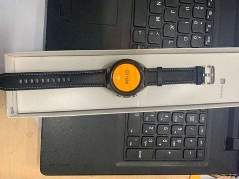 Samsung Galaxy Watch 3 R855 LTE, 41mm thép bạc dây da đen