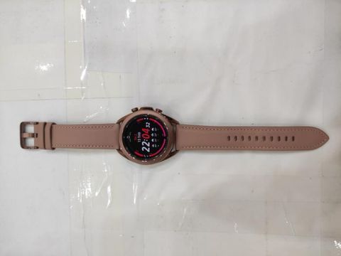 Samsung Galaxy Watch 3 R855 LTE, 41mm thép vàng dây da hồng