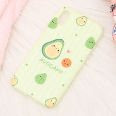  Ốp lưng iPhone X/Xs Nhựa dẻo Glossy IMD Luggage OSMIA CKTG190602 Quả bơ 