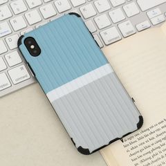  Ốp lưng iPhone Xs Max nhựa dẻo Luggage IMD New OSMIA Xám Xanh 