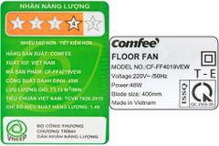  Quạt lửng Comfee CF-FF4019VEW Trắng 