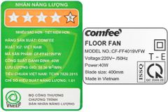  Quạt lửng Comfee CF-FF4019VFW Trắng 