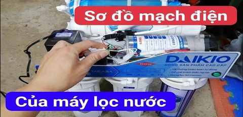 Sơ đồ và nguyên lý mạch điện của máy lọc nước RO