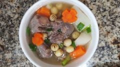  Cách làm đuôi bò hầm hạt sen thanh mát và tốt cho sức khỏe 