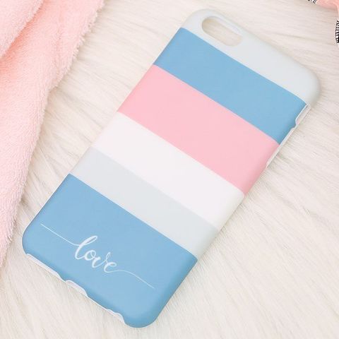 Ốp lưng iPhone 6/6s+ Nhựa dẻo Matte IMD 360 OSMIA CKTG190603 Love