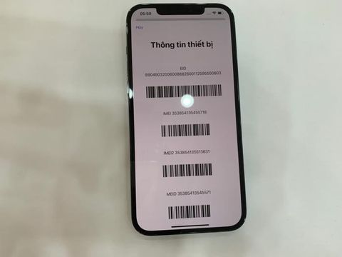 Điện thoại iPhone 12 Pro Max 256GB Pacific Blue (mã sp: #34100501)