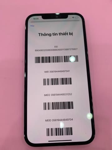 Điện thoại iPhone 12 Pro Max 256GB Pacific Blue (mã sp: #33642577)