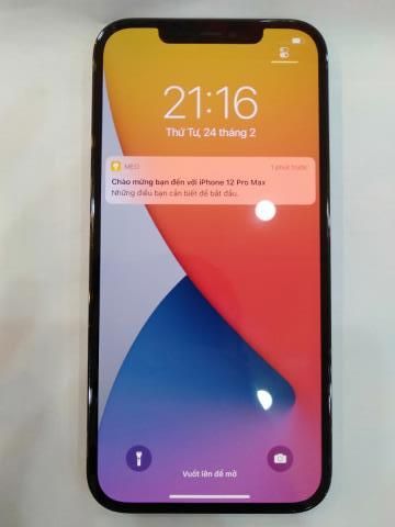 Điện thoại iPhone 12 Pro Max 256GB Pacific Blue (mã sp: #33417101)