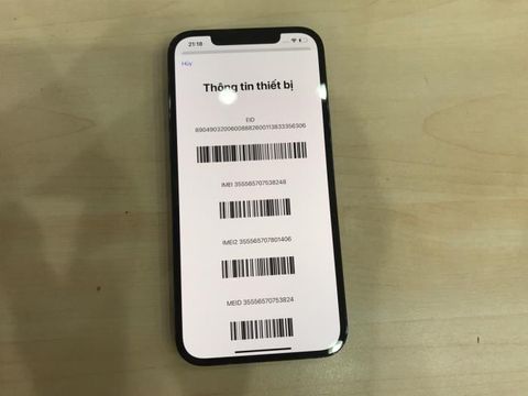 Điện thoại iPhone 12 Pro Max 256GB Pacific Blue (mã sp: #33641759)