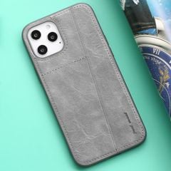  Ốp lưng iPhone 12 Pro Max Nhựa cứng viền dẻo Y POCKET JM Xám 