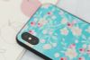 Ốp lưng iPhone XS Max Nhựa dẻo Solid print MEEKER TS007 Vườn hoa