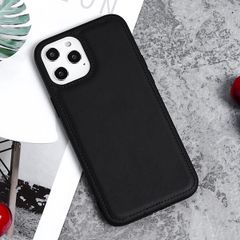  Ốp lưng iPhone 12 Pro Max nhựa cứng viền dẻo PU Candy OSMIA Đen 