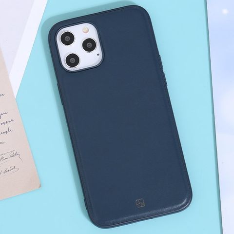 Ốp lưng iPhone 12 Pro Max Nhựa dẻo Tex V JM Navy