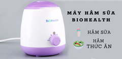  Cách sử dụng máy hâm sữa Biohealth để hâm sữa và hâm thức ăn cho bé 