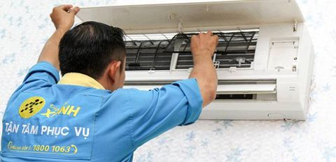 Dịch vụ vệ sinh - bơm gas máy lạnh, máy giặt, quạt tại Trung tâm bảo hành