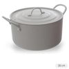Nồi nhôm chống dính nắp kính 26 cm Delites NDE