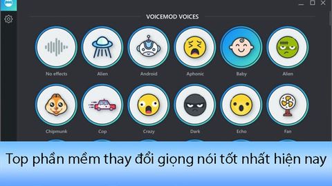 TOP 10 phần mềm thay đổi giọng nói trên máy tính tốt nhất hiện nay
