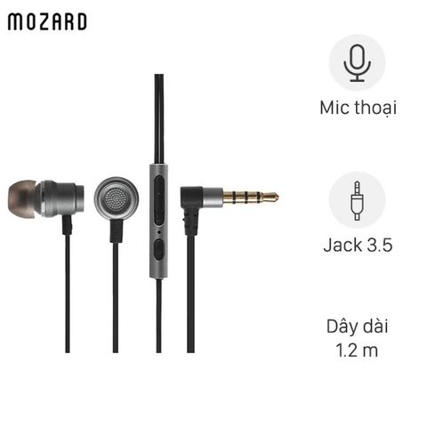 Tai nghe EP Mozard DS509-WB Xám