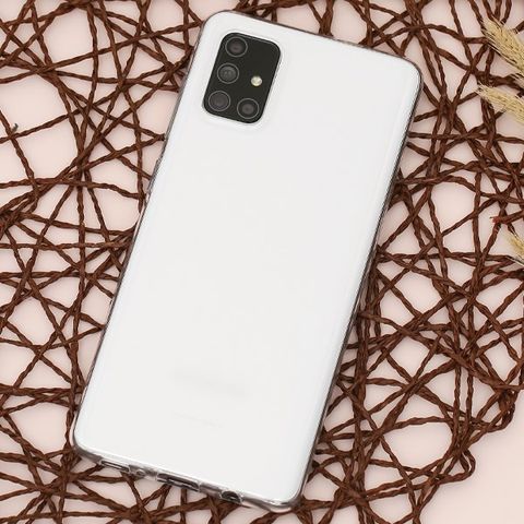 Ốp lưng Galaxy A71 Nhựa dẻo Nake Slim TPU JM Nake slim Nude