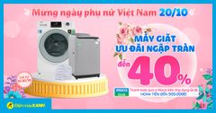  Sale ngày của Nàng - Máy giặt giảm đến 40%, giá cực chất - chiều nàng hết nấc 
