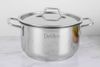 Nồi inox 3 đáy nắp inox 18 cm Delites NR003-18