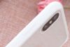 Ốp lưng iPhone X-XS Nhựa cứng viền dẻo Glass simple II JM trắng