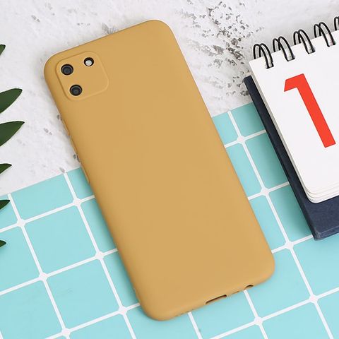 Ốp lưng Realme C11 Nhựa dẻo Candy MEEKER Mù tạc