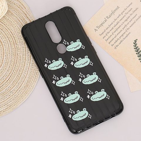Ốp lưng Oppo F11 pro Nhựa dẻo UV printing Luggage TPU MEEKER CN152509 Ếch xanh