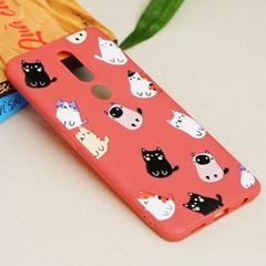  Ốp lưng Oppo F11 pro nhựa dẻo TPU Solid Printing COSANO CN6190926 Mèo nâu 