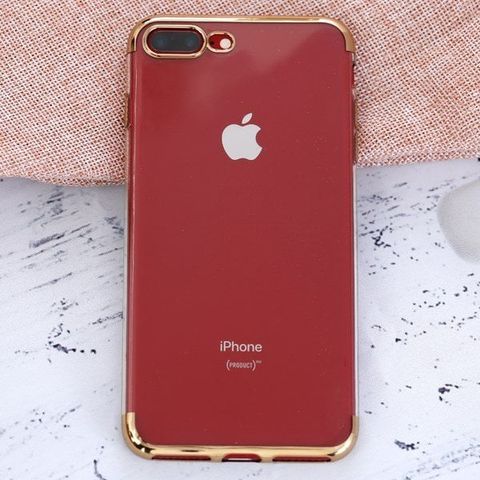 Ốp lưng iPhone 7 Plus/ 8 Plus nhựa dẻo Electroplate T&B OSMIA Gold
