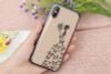 Ốp lưng iPhone X-XS Nhựa dẻo Electroplating đầm dạ hội COSANO đen