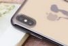 Ốp lưng iPhone X-XS Nhựa dẻo Electroplating đầm dạ hội COSANO đen