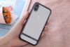 Ốp lưng iPhone X-XS Nhựa dẻo Electroplating future COSANO đen