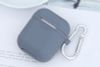 Túi đựng AirPods 1 & 2 silicone kèm móc JM PDC013 Xám
