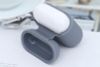 Túi đựng AirPods 1 & 2 silicone kèm móc JM PDC013 Xám