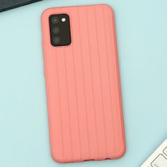  Ốp lưng Galaxy A02S Nhựa dẻo Luggage Matte TPU MEEKER Cam 