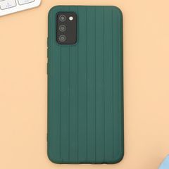  Ốp lưng Galaxy A02S Nhựa dẻo Luggage Matte TPU MEEKER Xanh 