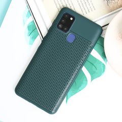  Ốp lưng Galaxy A21s nhựa dẻo Mesh OSMIA Xanh bóng đêm 