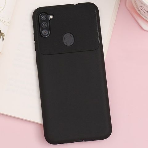 Ốp lưng Galaxy A11 Nhựa dẻo MIRIGE JM TPU Đen